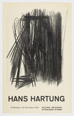 Galerie Im Erker, 1963, Hans Hartung