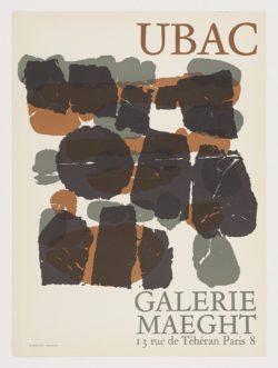 Galerie Maeght, 1966, Raoul Ubac