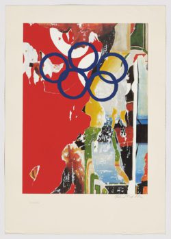 Olympic Centennial, Mimmo Rotella