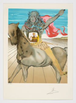 Caballero surrealista (homenaje a Velázquez), Salvador Dalí