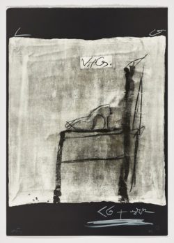 Variations I: Chaise de profil, Antoni Tàpìes