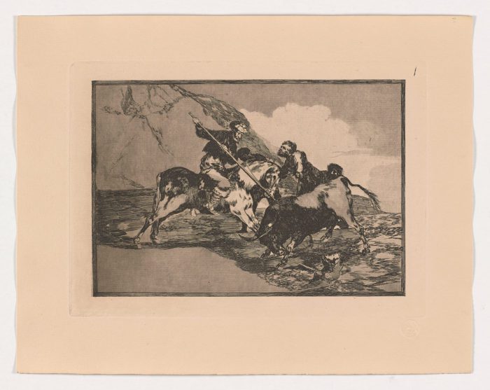 La Tauromaquia (1), Francisco de Goya