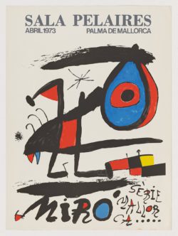 Sala Pelaires. Serie Mallorca, 1973, Joan Miró