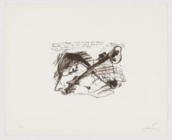 Escritura, 1977, Antoni Tàpies