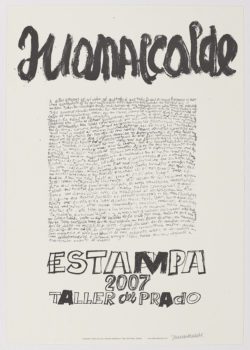 Estampa 2007, Juan Alcalde