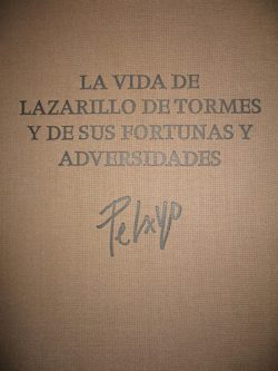 La vida de Lazarillo de Tormes y de sus fortunas y adversidades-Orlando Pelayo-Anónimo