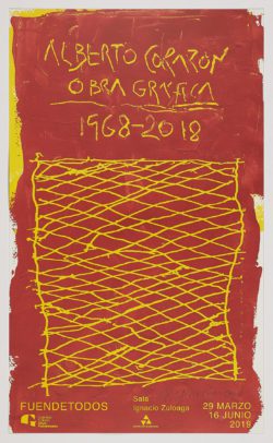 Obra gráfica 1968 - 2018, Alberto Corazón