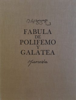 Fábula de Polifemo y Galatea-Antonio Marcoida-Luís de Góngora