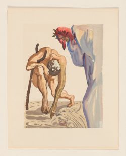 La Divina Comedia. Purgatorio canto 7, Salvador Dalí