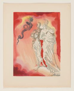 La Divina Comedia. Infierno canto 17, Salvador Dalí