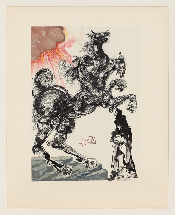 La Divina Comedia. Infierno canto 6, Salvador Dalí