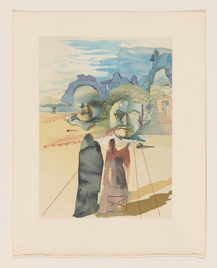 La Divina Comedia. Purgatorio canto 20, Salvador Dalí