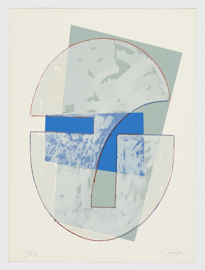 Cabeza (carpeta "Lápiz"), 1984, Rafael Canogar