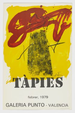 Tàpies (Galería Punto Valencia), 1979, Antoni Tàpies