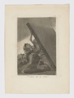 Y aun no se van!, Francisco de Goya