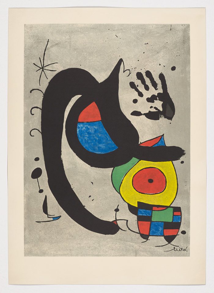 Gat i ma, 1970, Joan Miró