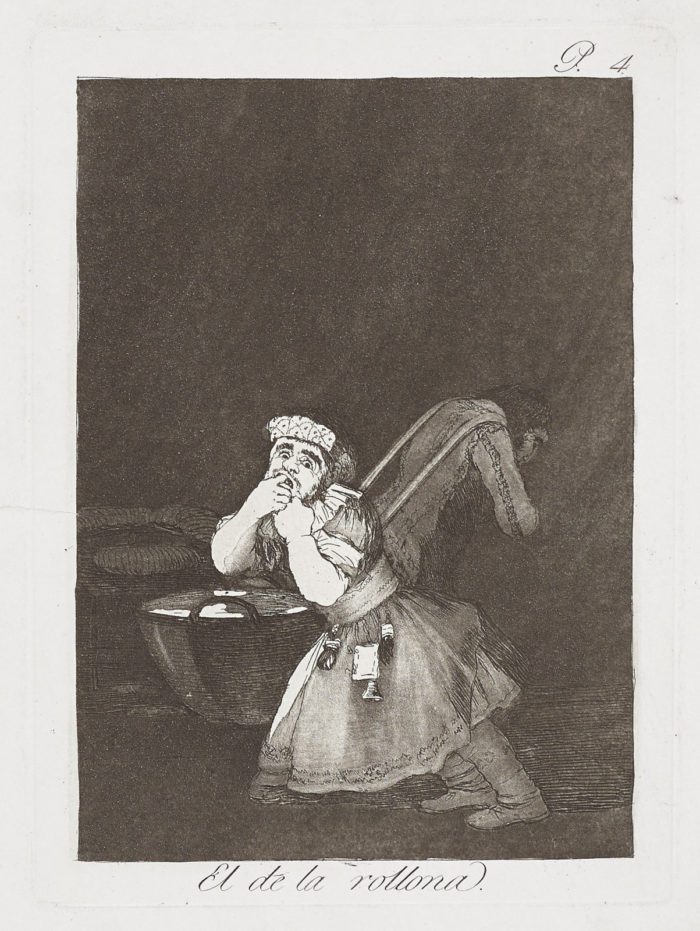 El de la rollona, Francisco de Goya