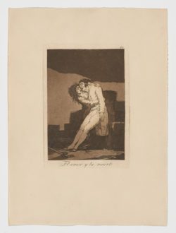 El amor y la muerte, Francisco de Goya