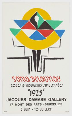 1925. Robes & Gouaches simultanées (Jaques Damase Gallery), 1975, Sonia Delaunay