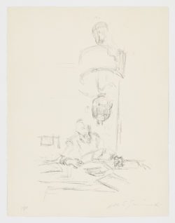 Mère de l'artist lisant II, 1963, Alberto Giacometti