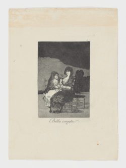 Bellos consejos, Francisco de Goya