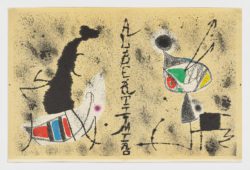 Maravillas con variaciones acrósticas en el jardín de Miró, 1975, Joan Miró