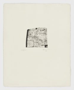 Estampa VI (La indetenible quietud), 1998, Eduardo Chillida