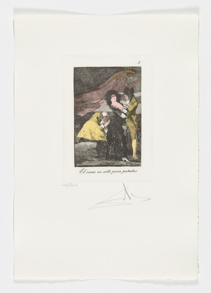 Los Caprichos de Goya reinterpretados por Dalí, 1973-1977, Salvador Dalí