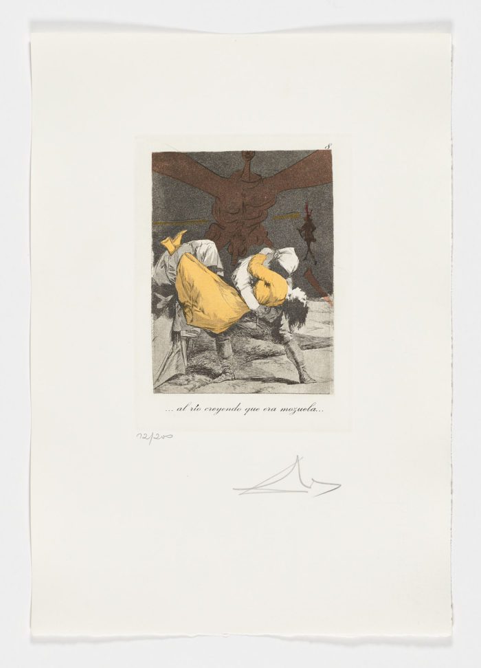 Los Caprichos de Goya reinterpretados por Dalí, 1973-1977, Salvador Dalí