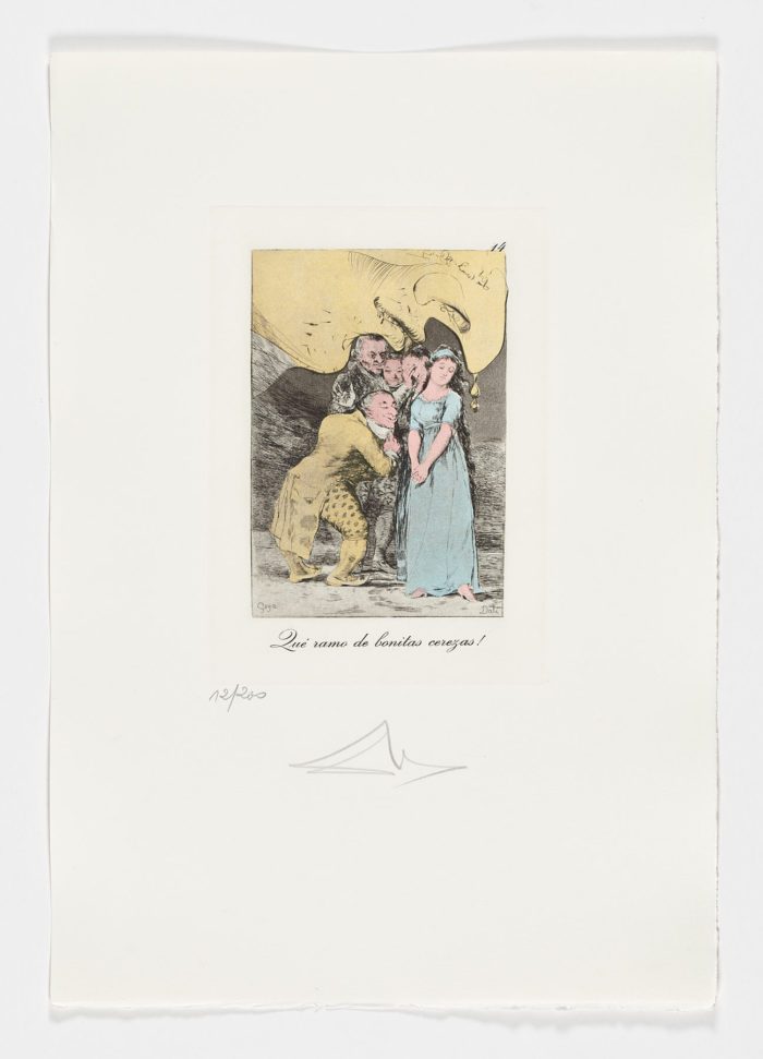 Los Caprichos de Goya reinterpretados por Dalí, 1973-1977, Salvador Dalí