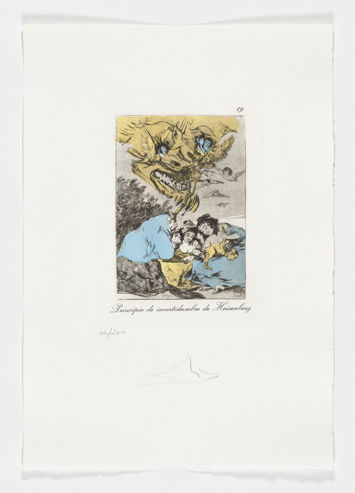 Los Caprichos de Goya reinterpretados por Dalí, 1973-1977, Salvador Dalí