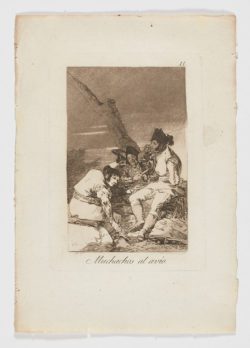 Muchachos al avío (Caprichos. Estampa 11), Francisco de Goya