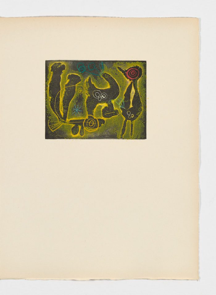 Saccades, 1972, Joan Miró