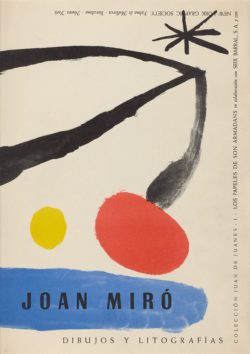 Joan Miró, dibujos y litografías. Colección Juan de Juanes I (1959)