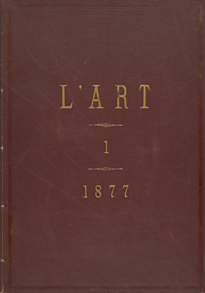 L'Art Revue Hebdomadaire Illustrée, 1877, Francisco de Goya