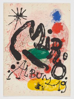 Sin título (Álbum 19), 1963, Joan Miró