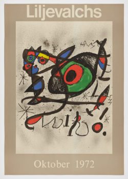 Liljevalchs, 1972, Joan Miró