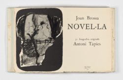 Novel·la, 1965, Joan Brossa y Antoni Tàpies