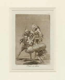 Unos á otros, Francisco de Goya