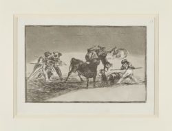 La Tauromaquia (estampa 17), Francisco de Goya