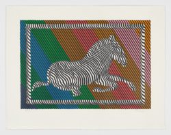 Zebra No. 3, 1984, Victor Vasarely