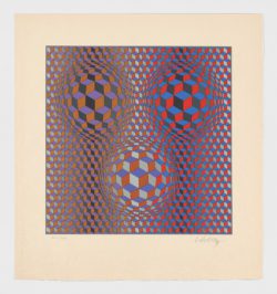 Konjunktion, 1987, Victor Vasarely