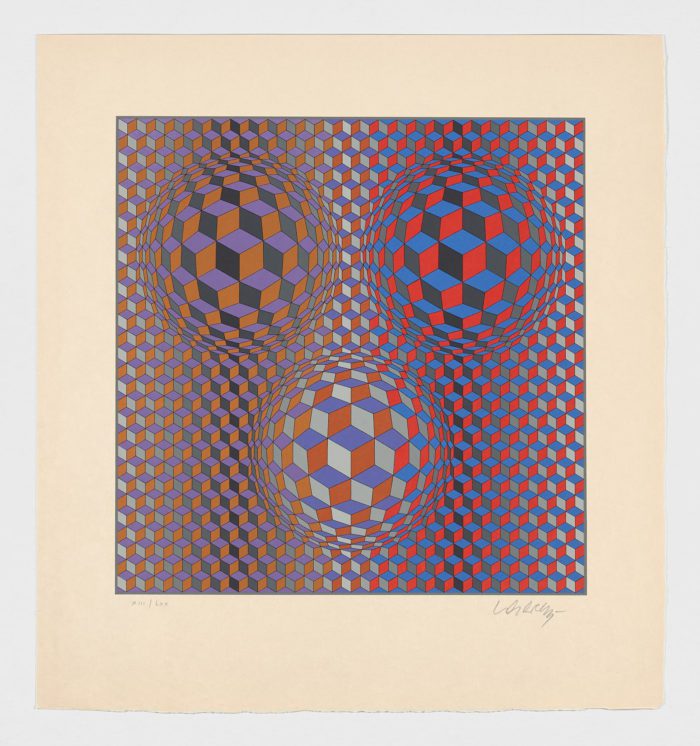 Konjunktion, 1987, Victor Vasarely