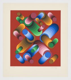 Oslop 3, 1989, Victor Vasarely