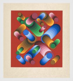 Oslop 3, 1989, Victor Vasarely