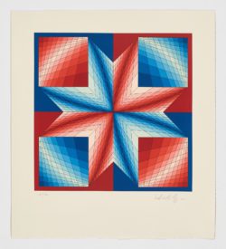 Tsillag, 1986, Victor Vasarely