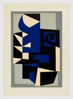 Santorin, 1984, Victor Vasarely