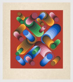 Oslop 3, 1989, Victor Vasarely