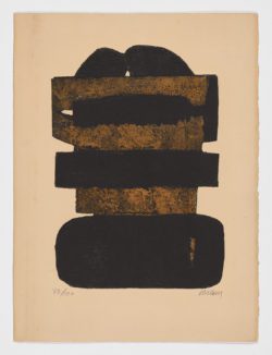 Eau-forte XXIV, 1973, Pierre Soulages