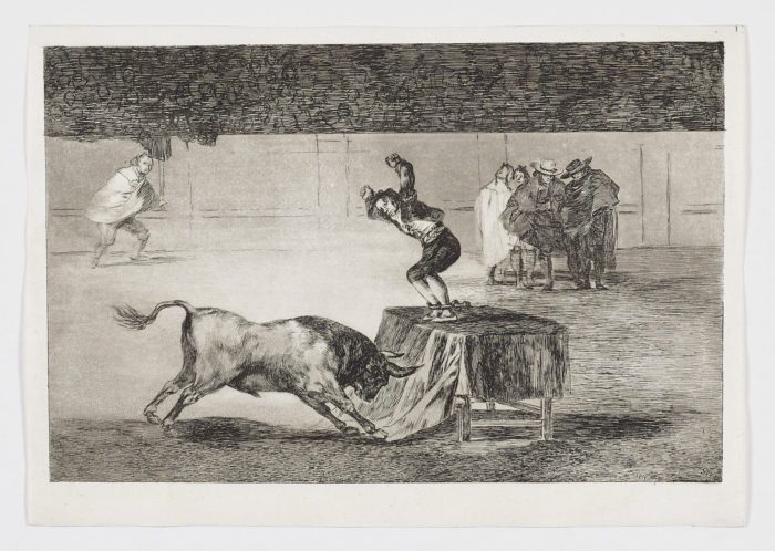 La Tauromaquia (estampa 19), Francisco de Goya